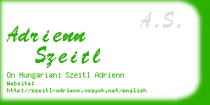 adrienn szeitl business card